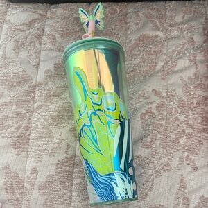 Starbucks Colorful Butterfly Tumbler with Lid